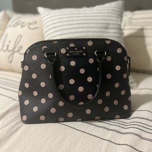 KSpade Small Rachelle Wellesley Polka Dot Satchel